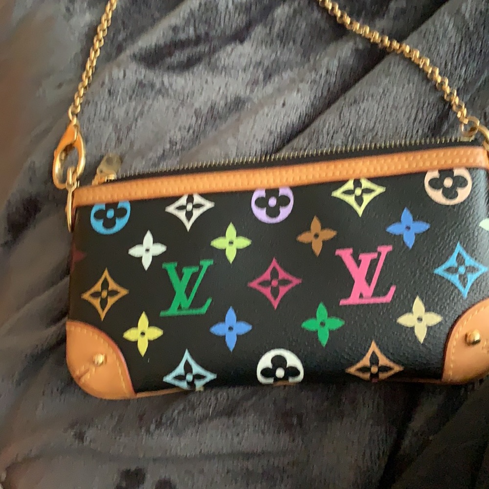 COPY - vintage Louis Vuitton multicolor pochette - Picture 5 of 9